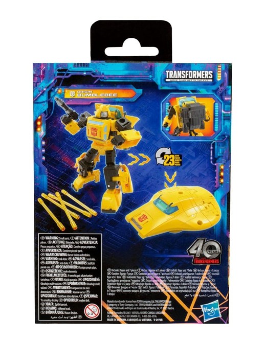 Hasbro Transformers Generations Legacy Deluxe Class Origin Bumblebee
