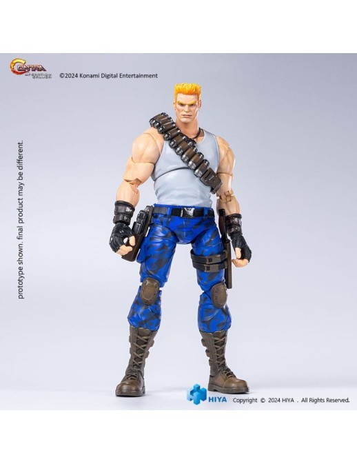 Hiya Toys Exquisite Basic Series Contra Operation Galuga Bill Rizer