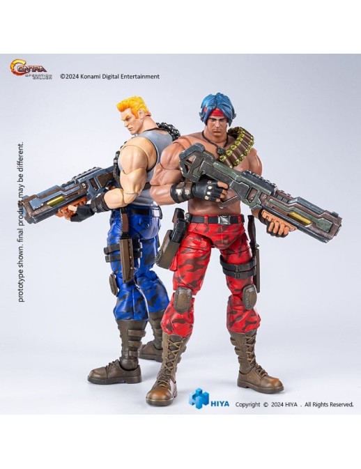 Hiya Toys Exquisite Basic Series Contra Operation Galuga Bill Rizer