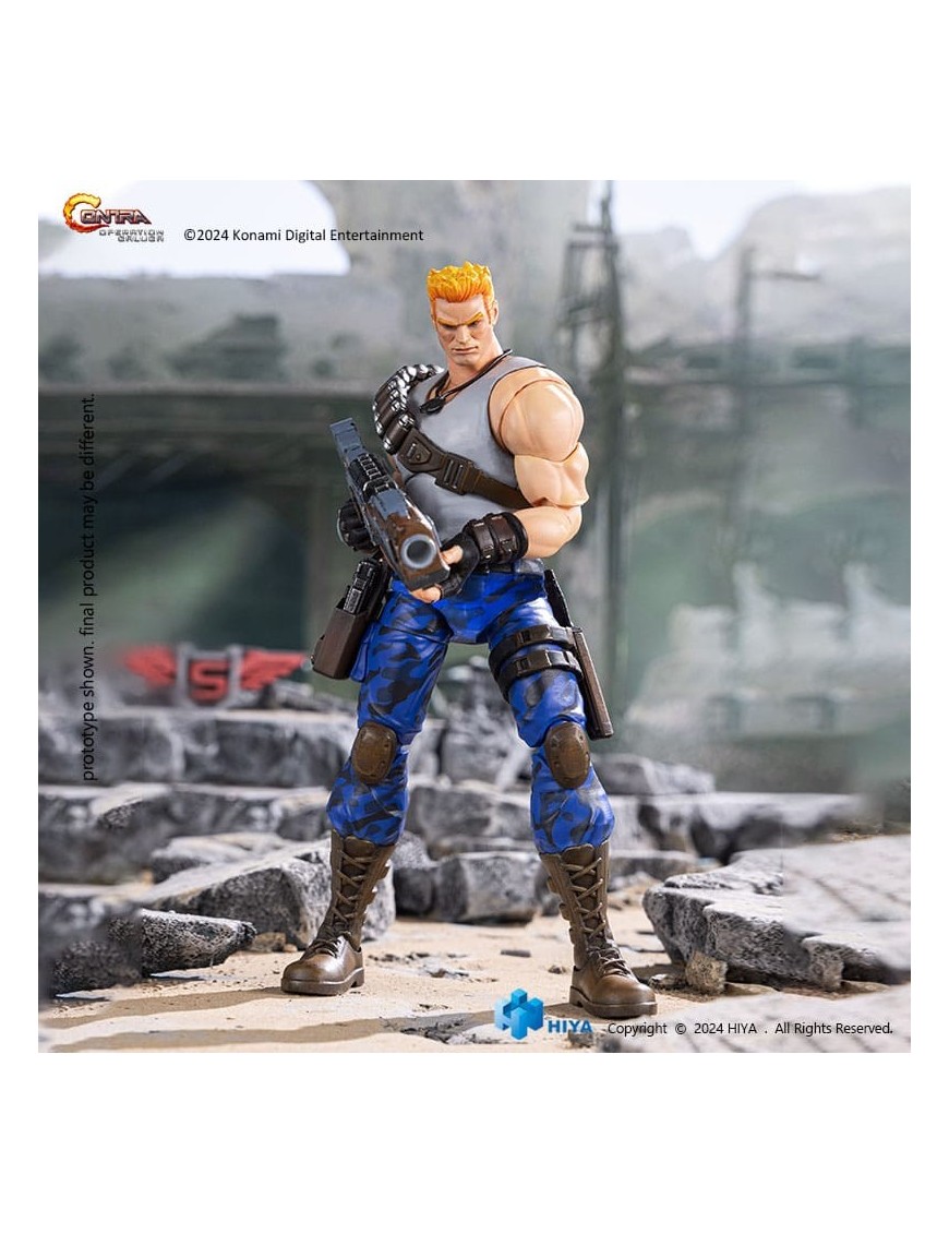 Hiya Toys Exquisite Basic Series Contra Operation Galuga Bill Rizer Hiya Toys Exquisite Basic Series Contra Operation Galuga Bill Rizer