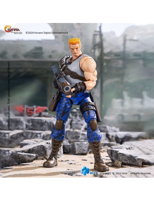 Hiya Toys Exquisite Basic Series Contra Operation Galuga Bill Rizer