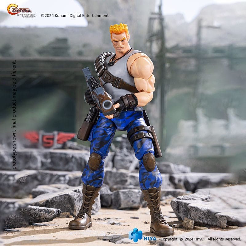 HIYA TOYS EXQUISITE BASIC SERIES CONTRA OPERATION GALUGA BILL RIZER
