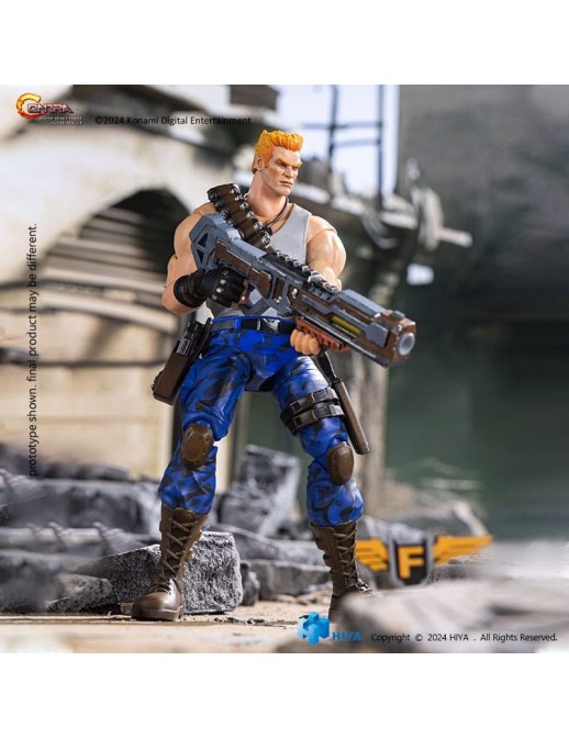 Hiya Toys Exquisite Basic Series Contra Operation Galuga Bill Rizer