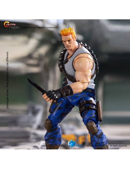 Hiya Toys Exquisite Basic Series Contra Operation Galuga Bill Rizer