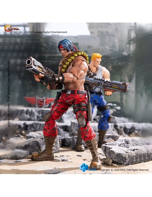 Hiya Toys Exquisite Basic Series Contra Operation Galuga Bill Rizer