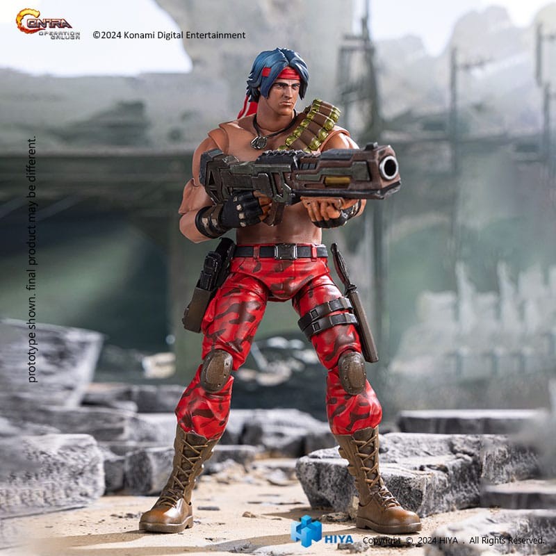 HIYA TOYS EXQUISITE BASIC SERIES CONTRA OPERATION GALUGA LANCE BEAN
