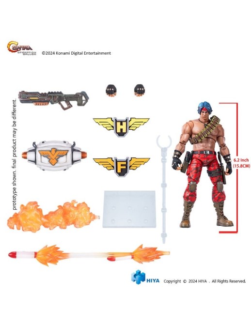 Hiya Toys Exquisite Basic Series Contra Operation Galuga Lance Bean