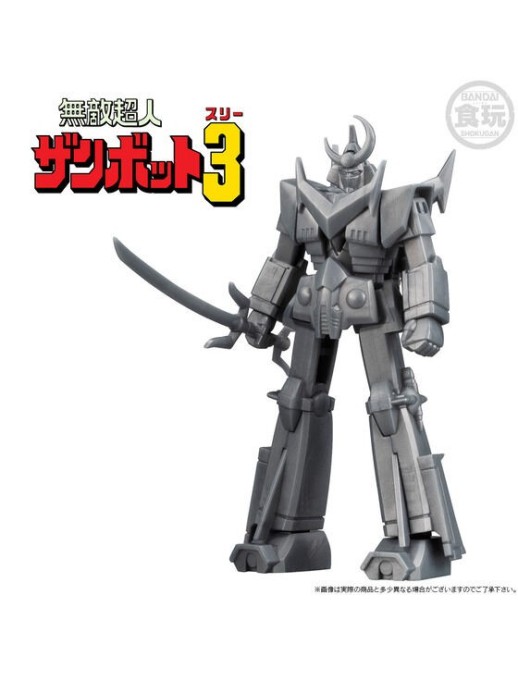 P-Bandai Shokugan Modeling Project Storage Collection EX Zambot 3, Daitarn 3, Tryder G7 Set