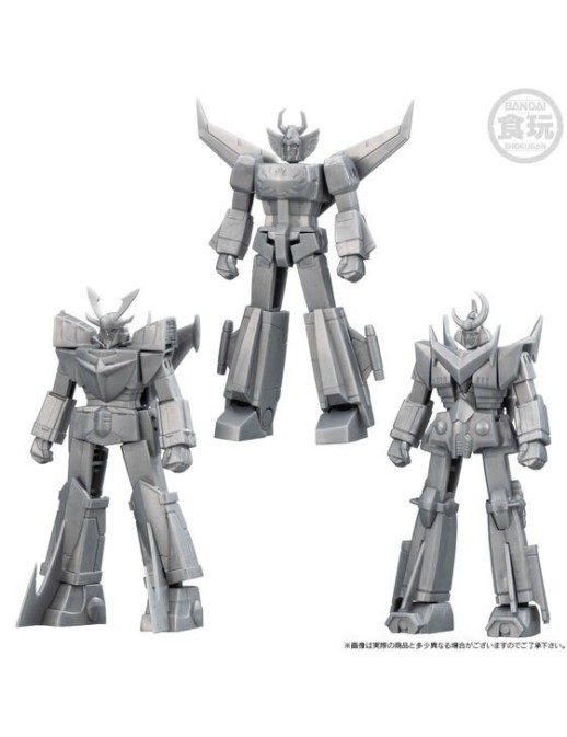 P-Bandai Shokugan Modeling Project Storage Collection EX Zambot 3, Daitarn 3, Tryder G7 Set