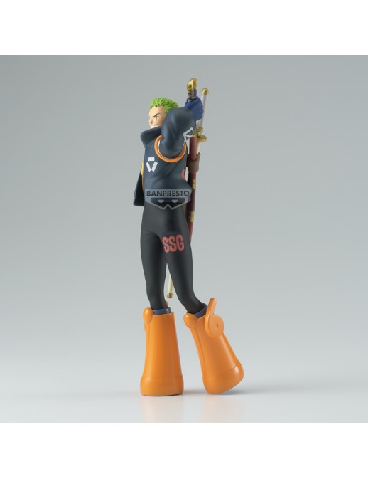 Banpresto One Piece The Shukko Roronoa Zoro Egghead Version