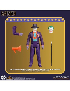 Mezco Batman 1989 5 Points Action Figures Deluxe Box Set