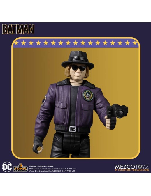 Mezco Batman 1989 5 Points Action Figures Deluxe Box Set