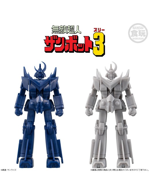 P-Bandai Shokugan Modeling Project Storage Collection EX Zambot 3, Daitarn 3, Trider G7 Set