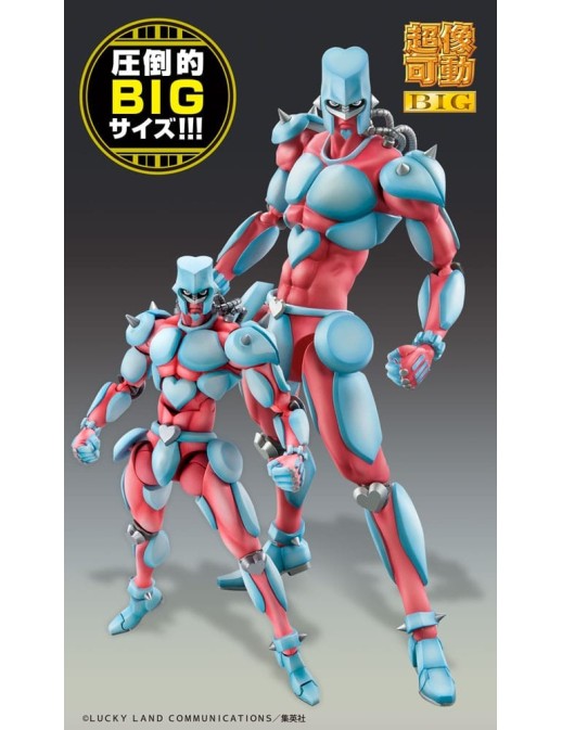 Medicos Super Action Statue BIG JoJo's Bizarre Adventure Diamond is Unbreakble Crazy Diamond