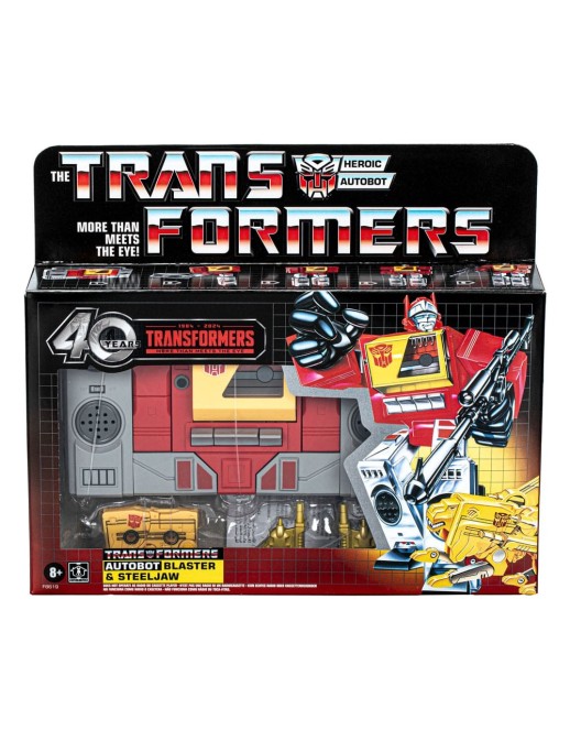 Hasbro Transformers Generations Retro Autobot Blaster & Steeljaw