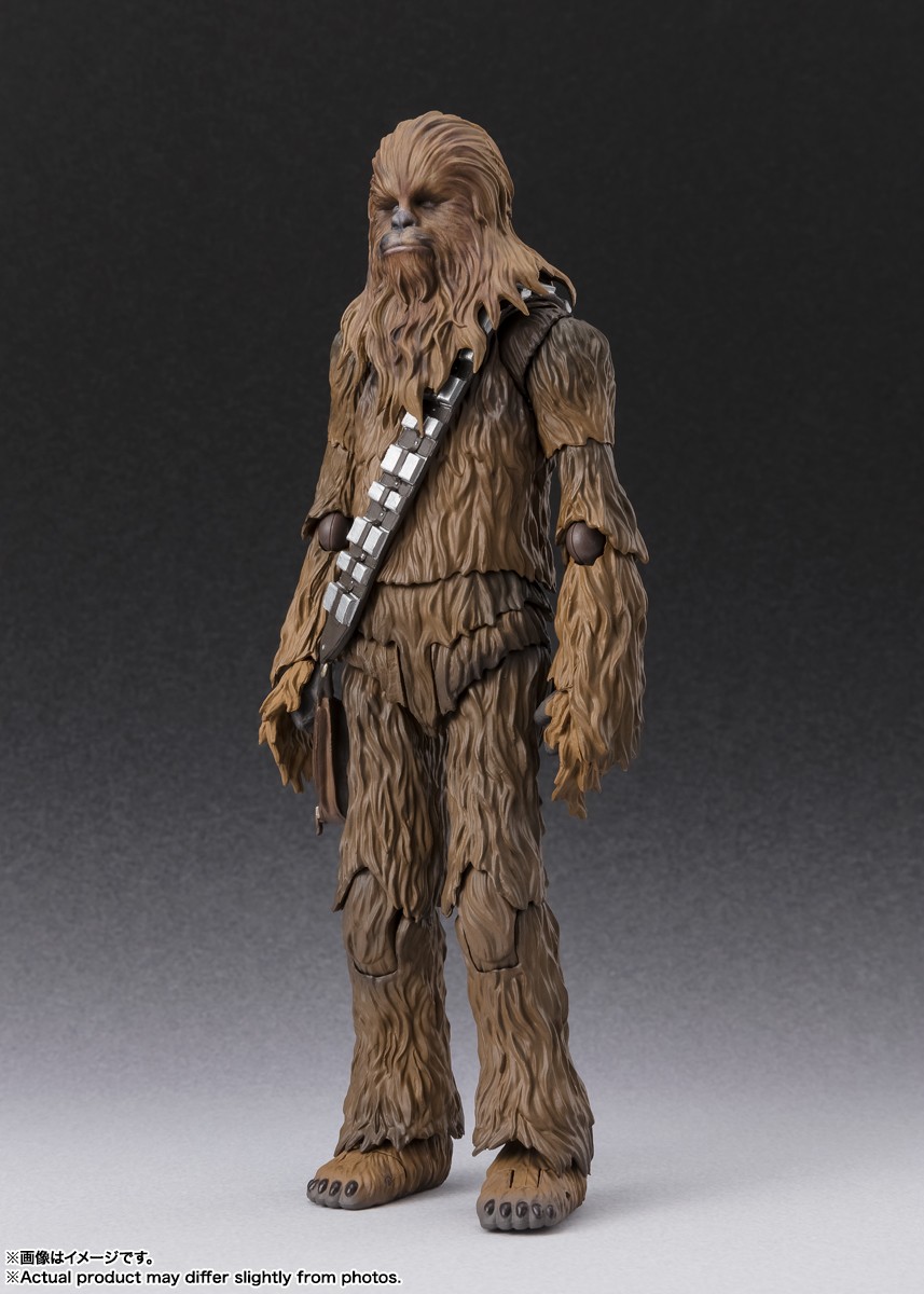 BANDAI S.H. FIGUARTS STAR WARS EPISODE IV A NEW HOPE CHEWBACCA
