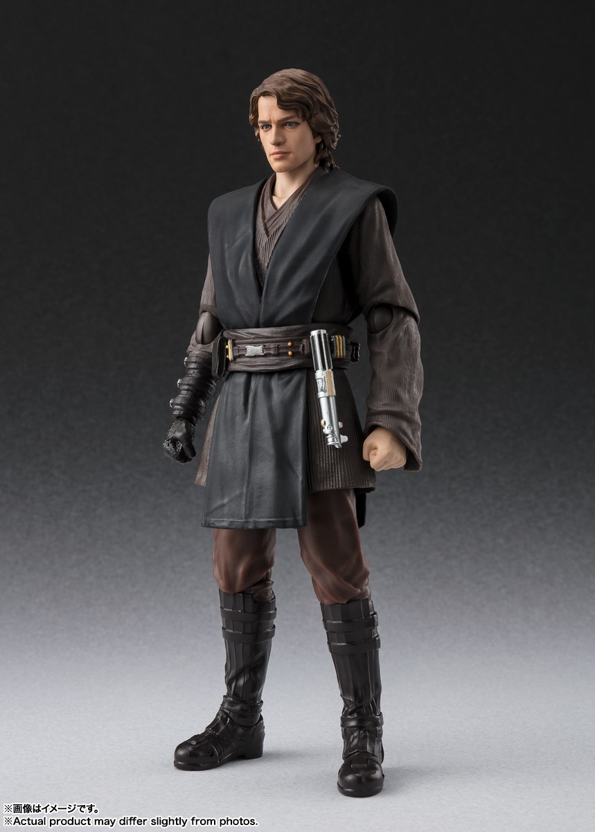 BANDAI S.H. FIGUARTS STAR WARS AHSOKA ANAKIN SKYWALKER