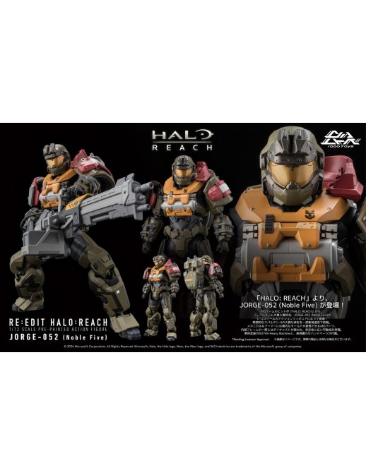 Sentinel Re:Edit Halo Reach Spartan JORGE-052 Noble Five