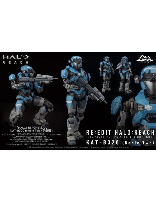 Sentinel Re:Edit Halo Reach Spartan KAT-B320 Noble Two