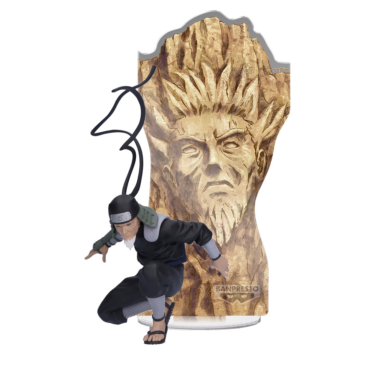 BANPRESTO NARUTO SHIPPUDEN PANEL SPECTACLE HIRUZEN SARUTOBI