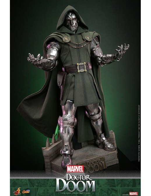 Hot Toys Marvel Comics Doctor Doom 1/6 Scale Collectible Figure