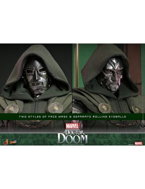 Hot Toys Marvel Comics Doctor Doom 1/6 Scale Collectible Figure