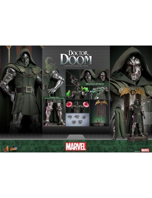 Hot Toys Marvel Comics Doctor Doom 1/6 Scale Collectible Figure