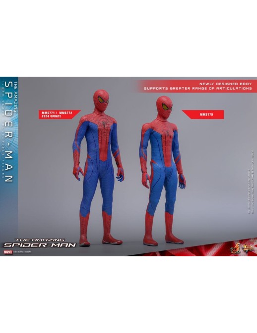 Hot Toys Movie Masterpiece The Amazing Spider-Man 1/6 Scale Collectible Figure