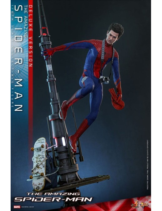 Hot Toys Movie Masterpiece The Amazing Spider-Man 1/6 Scale Collectible Figure Deluxe Edition