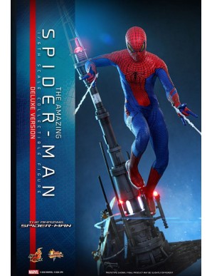 Hot Toys Movie Masterpiece The Amazing Spider-Man 1/6 Scale Collectible Figure Deluxe Edition