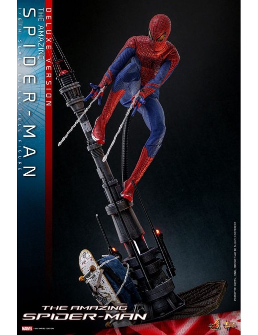 Hot Toys Movie Masterpiece The Amazing Spider-Man 1/6 Scale Collectible Figure Deluxe Edition