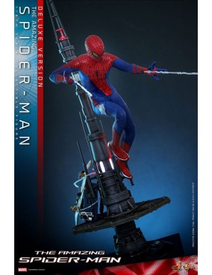 Hot Toys Movie Masterpiece The Amazing Spider-Man 1/6 Scale Collectible Figure Deluxe Edition