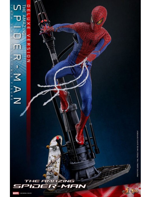Hot Toys Movie Masterpiece The Amazing Spider-Man 1/6 Scale Collectible Figure Deluxe Edition