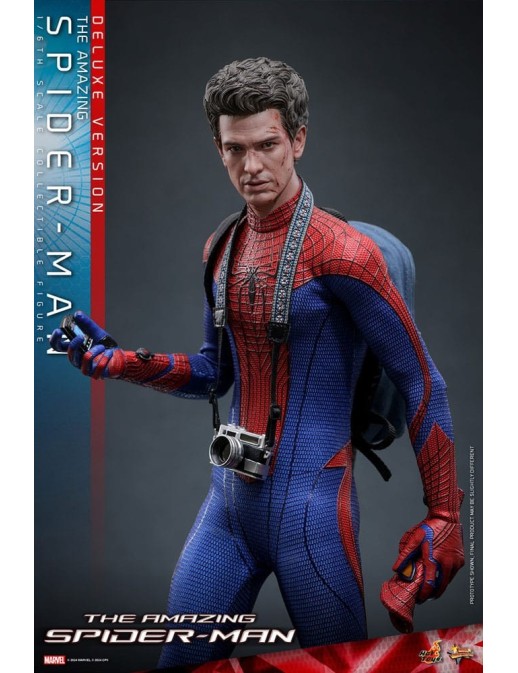 Hot Toys Movie Masterpiece The Amazing Spider-Man 1/6 Scale Collectible Figure Deluxe Edition