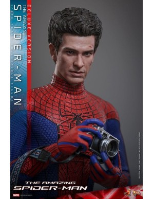 Hot Toys Movie Masterpiece The Amazing Spider-Man 1/6 Scale Collectible Figure Deluxe Edition