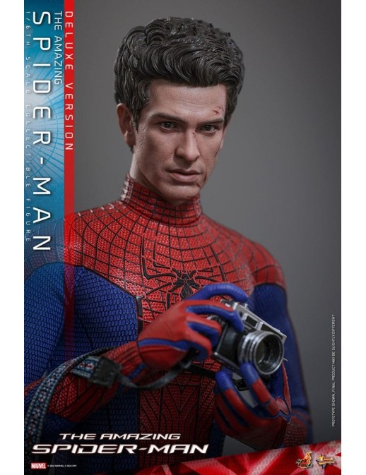Hot Toys Movie Masterpiece The Amazing Spider-Man 1/6 Scale Collectible Figure Deluxe Edition