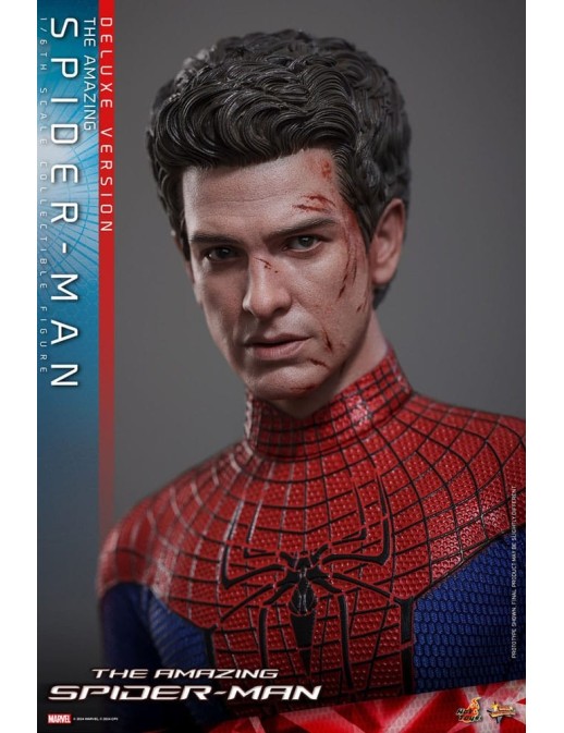Hot Toys Movie Masterpiece The Amazing Spider-Man 1/6 Scale Collectible Figure Deluxe Edition