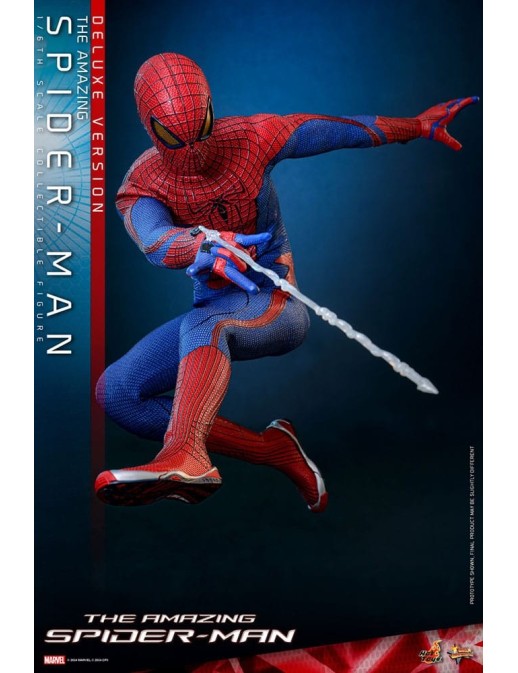 Hot Toys Movie Masterpiece The Amazing Spider-Man 1/6 Scale Collectible Figure Deluxe Edition
