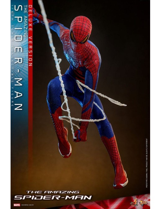 Hot Toys Movie Masterpiece The Amazing Spider-Man 1/6 Scale Collectible Figure Deluxe Edition