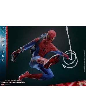 Hot Toys Movie Masterpiece The Amazing Spider-Man 1/6 Scale Collectible Figure Deluxe Edition