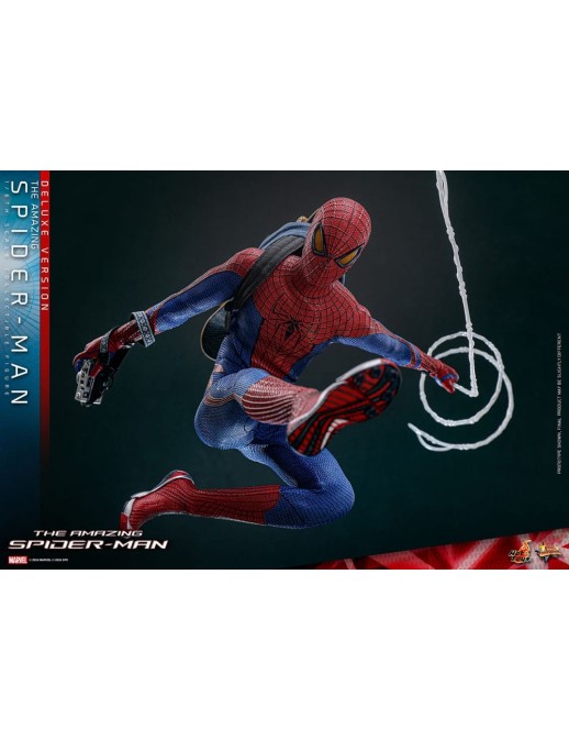 Hot Toys Movie Masterpiece The Amazing Spider-Man 1/6 Scale Collectible Figure Deluxe Edition