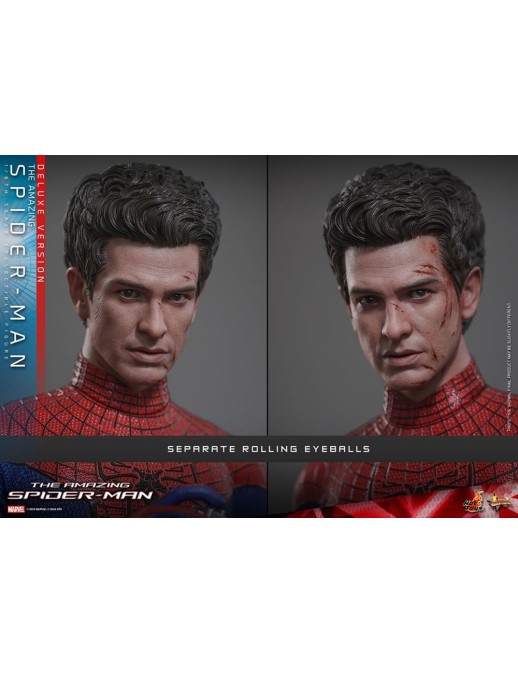 Hot Toys Movie Masterpiece The Amazing Spider-Man 1/6 Scale Collectible Figure Deluxe Edition