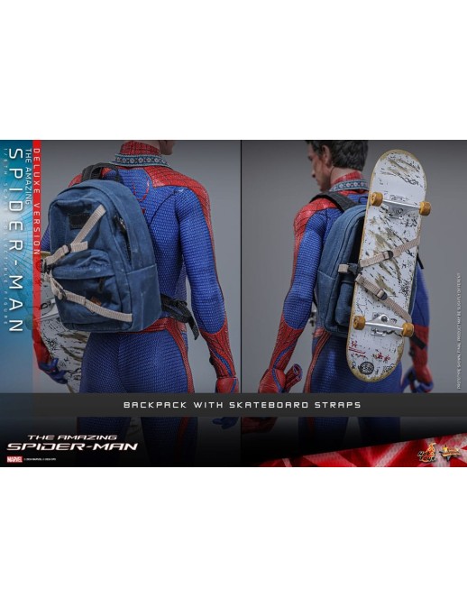 Hot Toys Movie Masterpiece The Amazing Spider-Man 1/6 Scale Collectible Figure Deluxe Edition