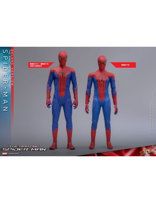 Hot Toys Movie Masterpiece The Amazing Spider-Man 1/6 Scale Collectible Figure Deluxe Edition