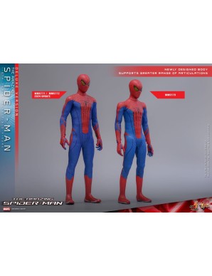 Hot Toys Movie Masterpiece The Amazing Spider-Man 1/6 Scale Collectible Figure Deluxe Edition
