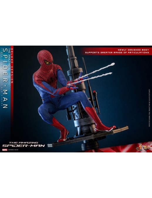 Hot Toys Movie Masterpiece The Amazing Spider-Man 1/6 Scale Collectible Figure Deluxe Edition