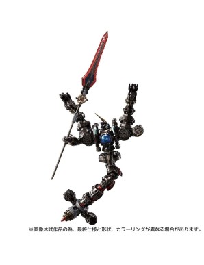 Takara Tomy Diaclone Reboot DA-111 Waruder Legion Geist Dark Cathode Version