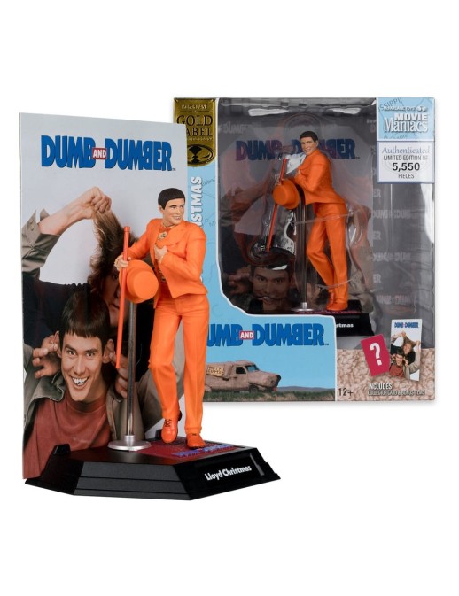 Mc Farlane Toys Dumb and Dumber Movie Maniacs Lloyd Christmas