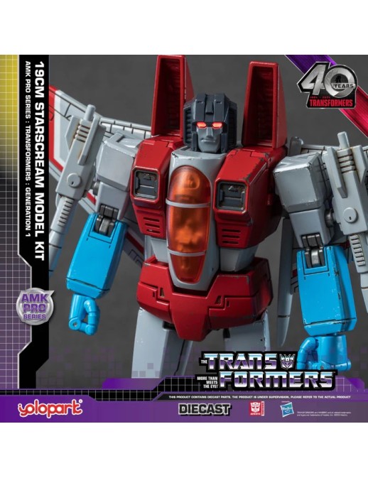 Yolopark AMK Series Model Kit Transformers Generation One Starscream