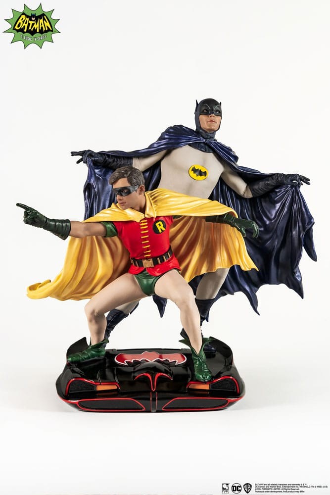 PURE ARTS BATMAN CLASSIC TV SERIES BATMAN & ROBIN 1/8 SCALE STATUE